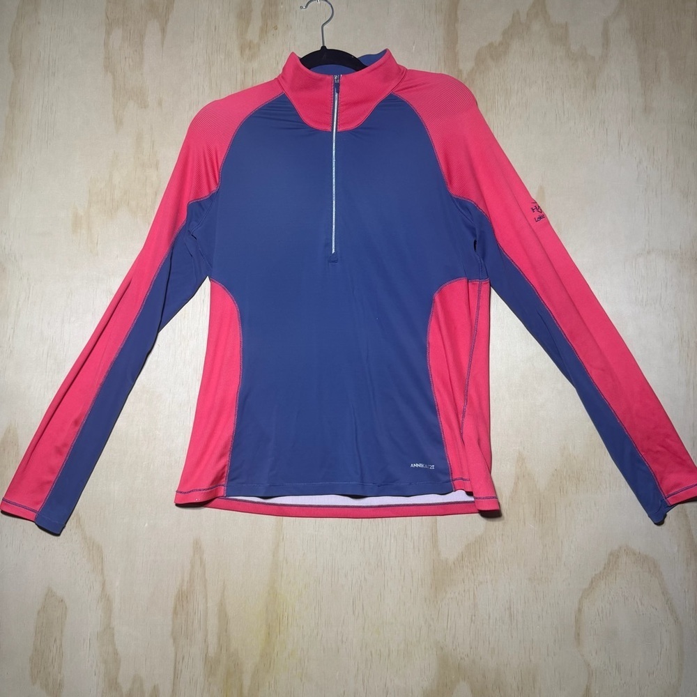 Cutter & Buck Annika Women’s L Large 1/2 Zip Long Sleeve UPF 50+ DryTec Pullover